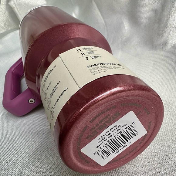 🎉4xHP! STANLEY x Target ✨NWT 40oz Quencher in DISCONTINUED HTF Mauve Shimmer - Picture 7 of 10